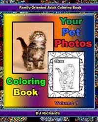 Your Pet Photos Coloring Book
