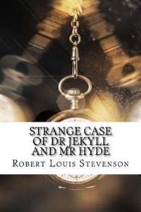 Kirjan kansi "Strange Case of Dr Jekyll and MR Hyde"