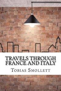 Kirjan kansi "Travels Through France and Italy"