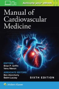 Kirjan kansi "Manual of Cardiovascular Medicine"