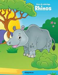 Livre de coloriage Rhinos 1