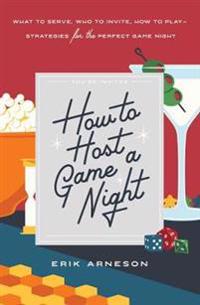 How to Host a Game Night