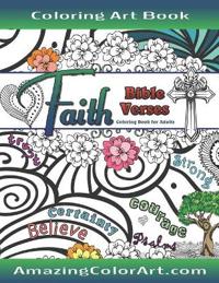 Faith Bible Verses Coloring Book for Adults