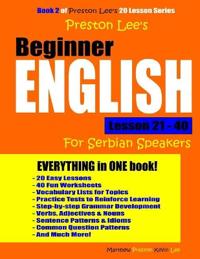 Preston Lee's Beginner English Lesson 21 - 40 For Serbian Speakers