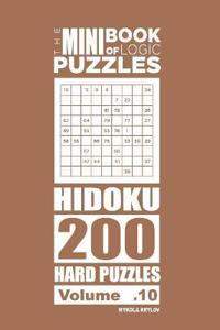The Mini Book of Logic Puzzles - Hidoku 200 Hard (Volume 10)