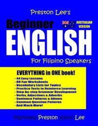 Preston Lee's Beginner English For Filipino Speakers (Australian)