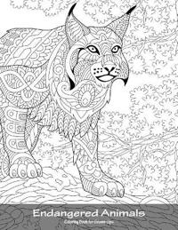 Endangered Animals Coloring Book for Grown-Ups 1