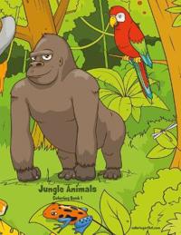 Jungle Animals Coloring Book 1