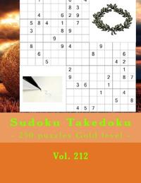 Sudoku Takedoku - 250 puzzles Gold level - Vol. 212