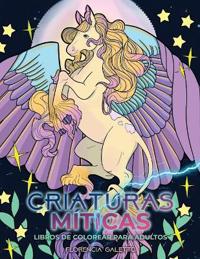 Criaturas Miticas libros de colorear para adultos