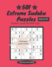 501 Extreme Sudoku Puzzles