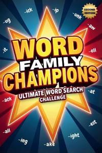Bokomslag för "Word Family Champions Ultimate Word Search Challenge (Second Edition)"