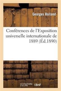 Conférences de l'Exposition Universelle Internationale de 1889. La Colonisation Française Au Sahara