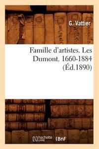 Famille d'Artistes. Les Dumont. 1660-1884 (Éd.1890)