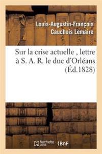 Sur La Crise Actuelle, Lettre À S. A. R. Le Duc d'Orléans 1828