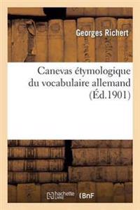 Canevas Étymologique Du Vocabulaire Allemand
