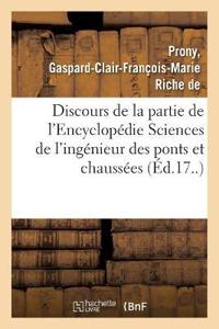 Discours Préliminaire de la Partie de l'Encyclopédie, Par Ordre de Matières Intitulée