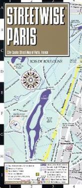 Streetwise Paris Map - Laminated City Center Street Map of Paris, France
