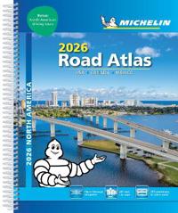 USA Canada Mexico - 2026 Road Atlas (A4-Spiral)
