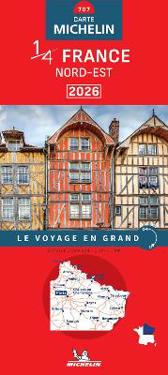 Northeastern France 2026 - Michelin National Map 707