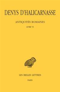 Denys D'halicarnasse, Antiquites Romaines