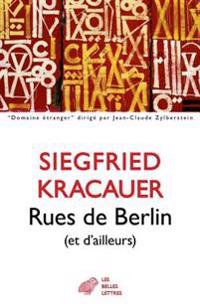Rues De Berlin Et D'ailleurs