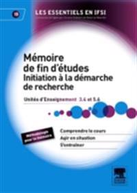 Memoire de fin d'etudes. Initiation a la demarche de recherche