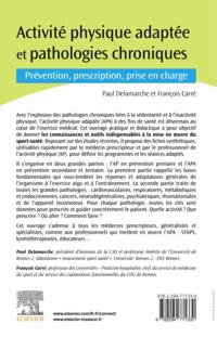 Activites physiques adaptees : prescrire le sport-sante