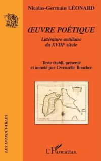 Oeuvre poétique