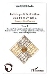 Anthologie de la littérature orale songhay-zarma