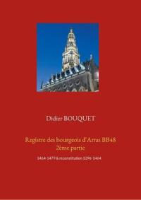 Registre des bourgeois d'Arras BB48 2ème partie