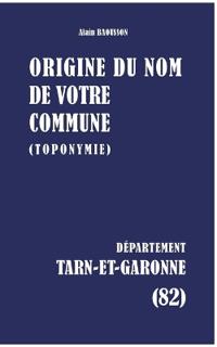 Origine du nom de votre commune