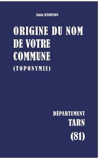 Origine du nom de votre commune