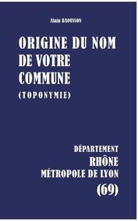 Origine du nom de votre commune