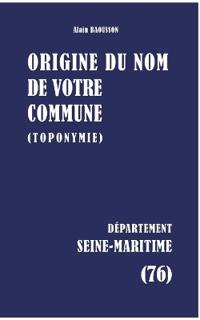 Origine du nom de votre commune