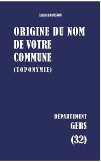 Origine du nom de votre commune