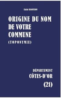 Origine du nom de votre commune