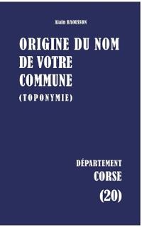 Origine du nom de votre commune