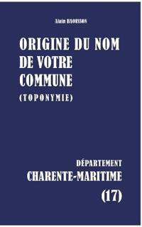Origine du nom de votre commune