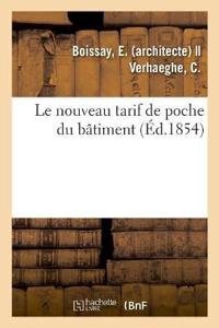 Le nouveau tarif de poche du bâtiment