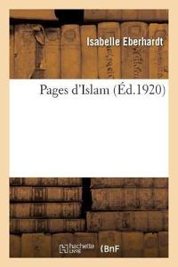 Bokomslag för "Pages d'Islam"