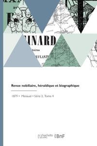 Kirjan kansi "Revue nobiliaire, héraldique et biographique"