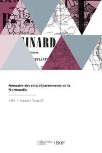 Kirjan kansi "Annuaire des cinq départements de la Normandie"