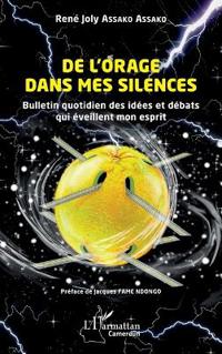 De l'orage dans mes silences
