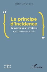Le principe d'incidence