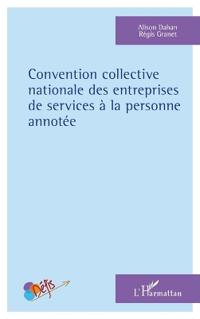 Convention collective nationale des entreprises de services à la personne annotée