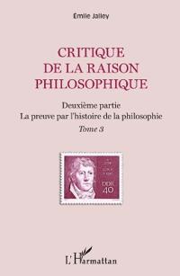 Critique de la raison philosophique