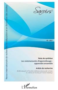 Les communautés d'apprentissage
