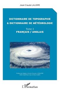 Dictionnaire de topographie et dictionnaire de météorologie