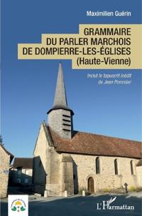 Grammaire du parler marchois de Dompierre-les-Églises